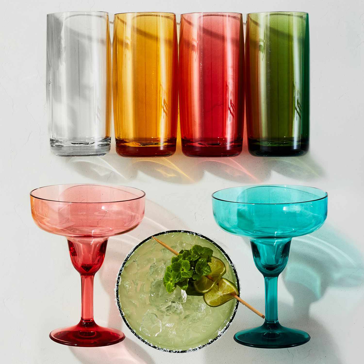 colorful outdoor drinkware