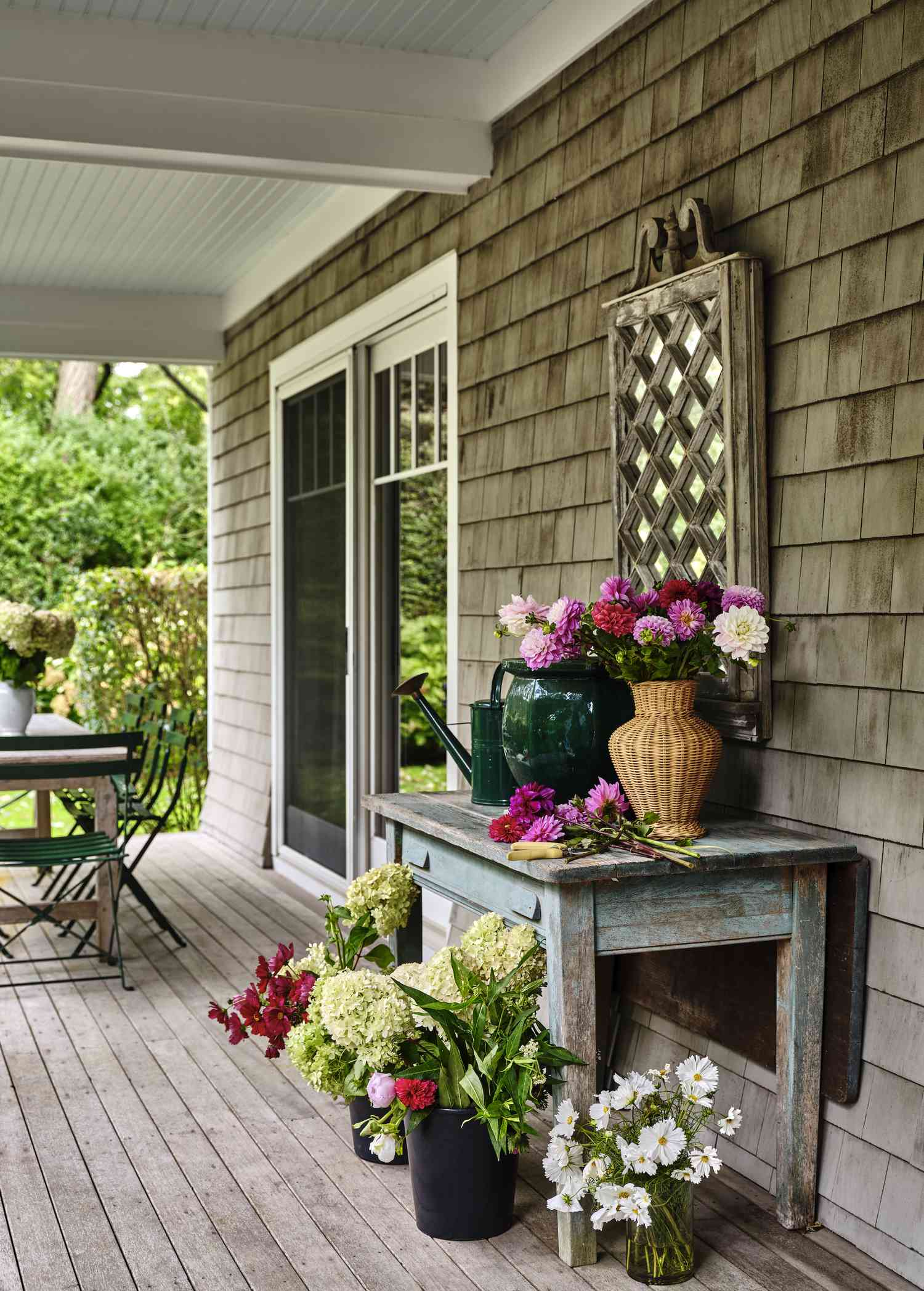 English Cottage Back Porch 