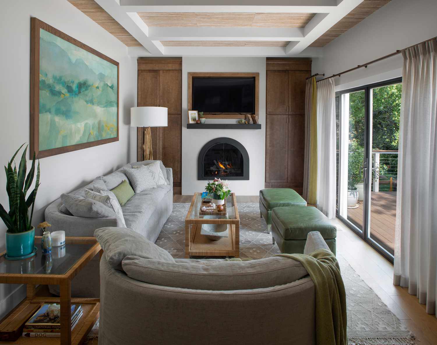 TV Above the Fireplace