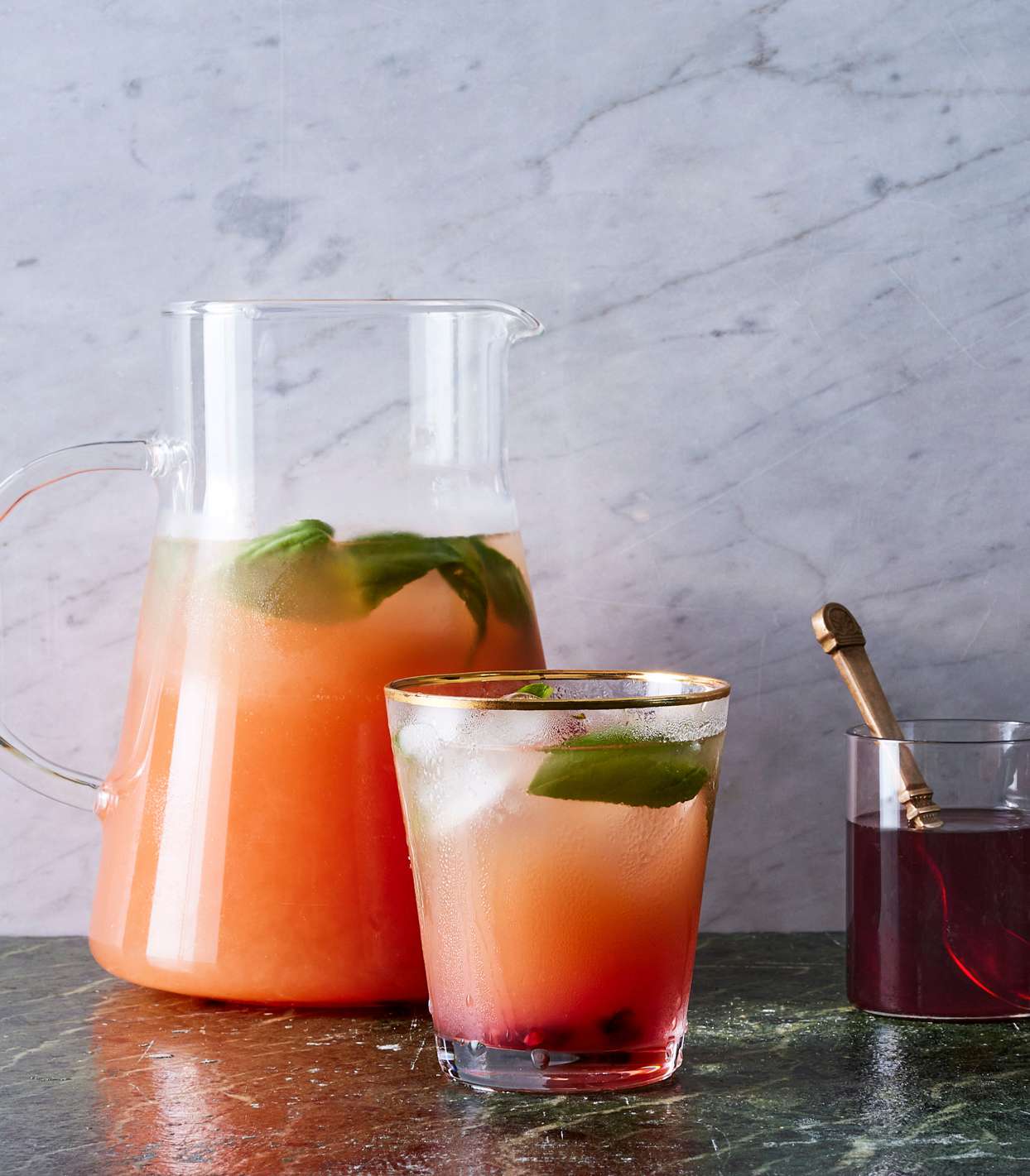 pomegranate-and-pink-grapefruit punch