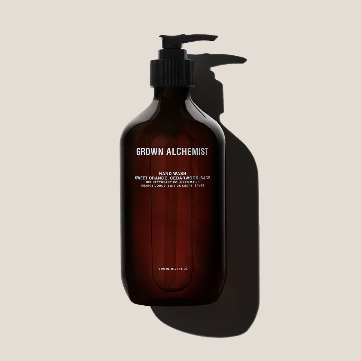  Grown Alchemist Hand Wash in Sweet Orange, Cedarwood, Sage 