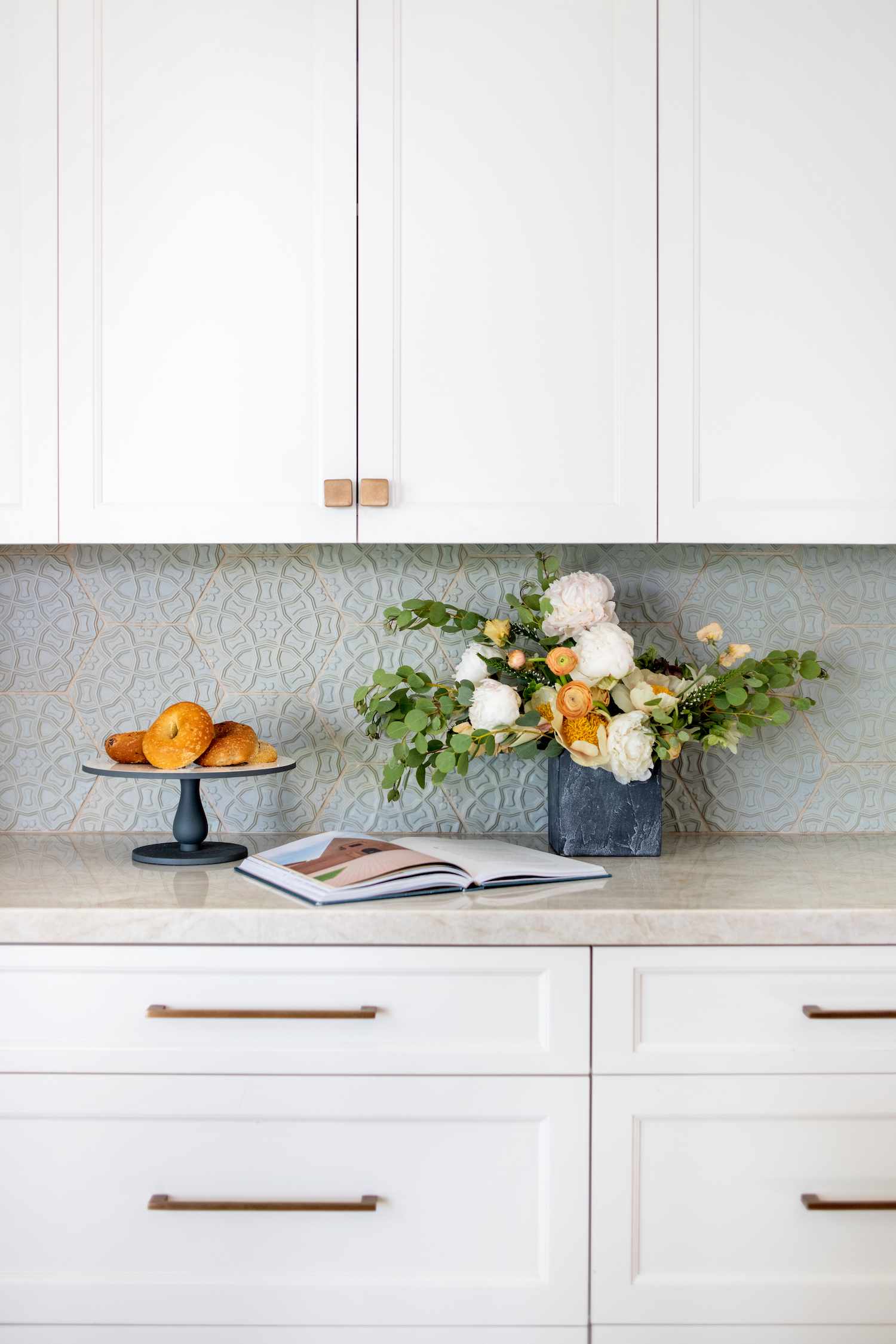 Textured Backsplash