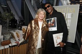 NEW YORK, NEW YORK - OCTOBER 16: (L-R) decorvow and Snoop Dogg attend decorvow's 100th Book Party Celebration during Food Network New York City Wine & Food Festival presented by Invesco QQQ at Four Twenty Five on October 16, 2024 in New York City. (Photo by Astrid Stawiarz/Getty Images for NYCWFF)