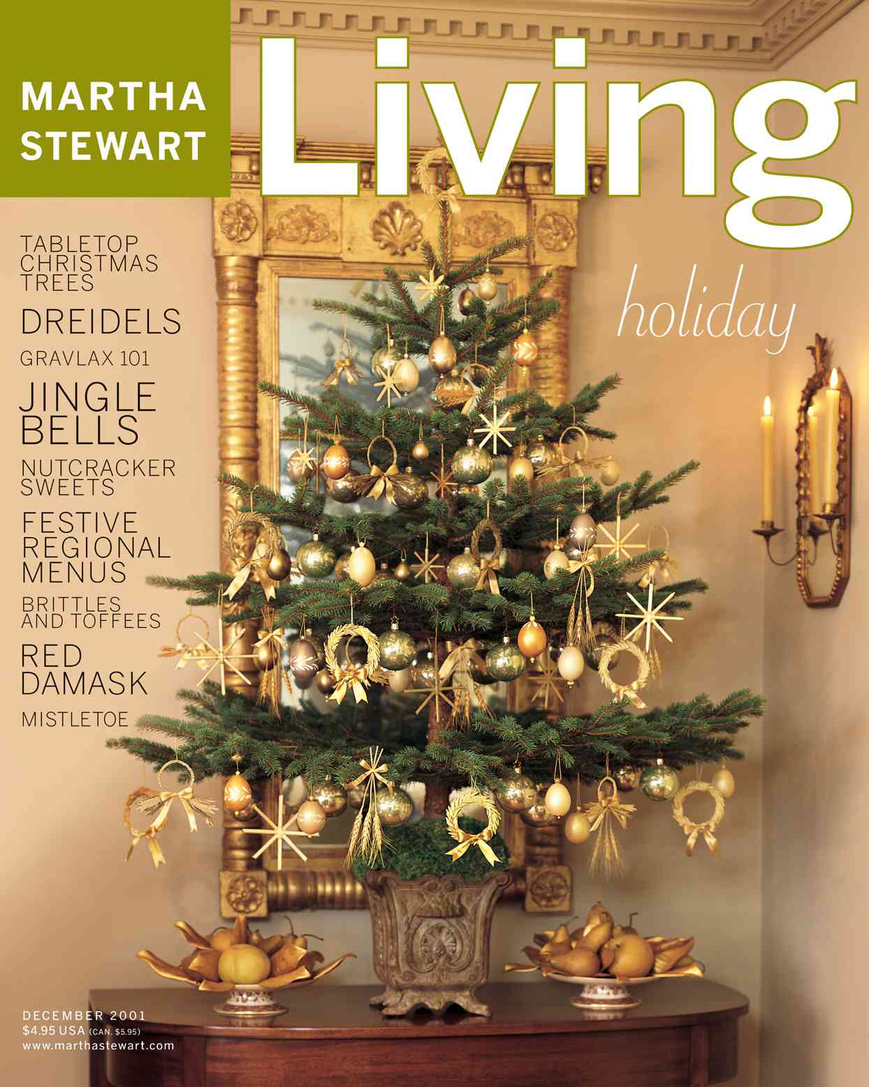 decorvow Living December 2001 Cover
