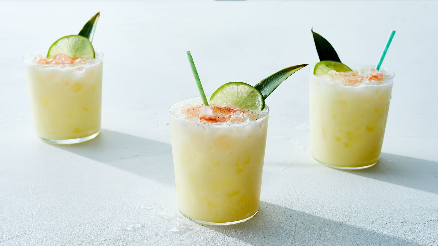 shaken pina coladas