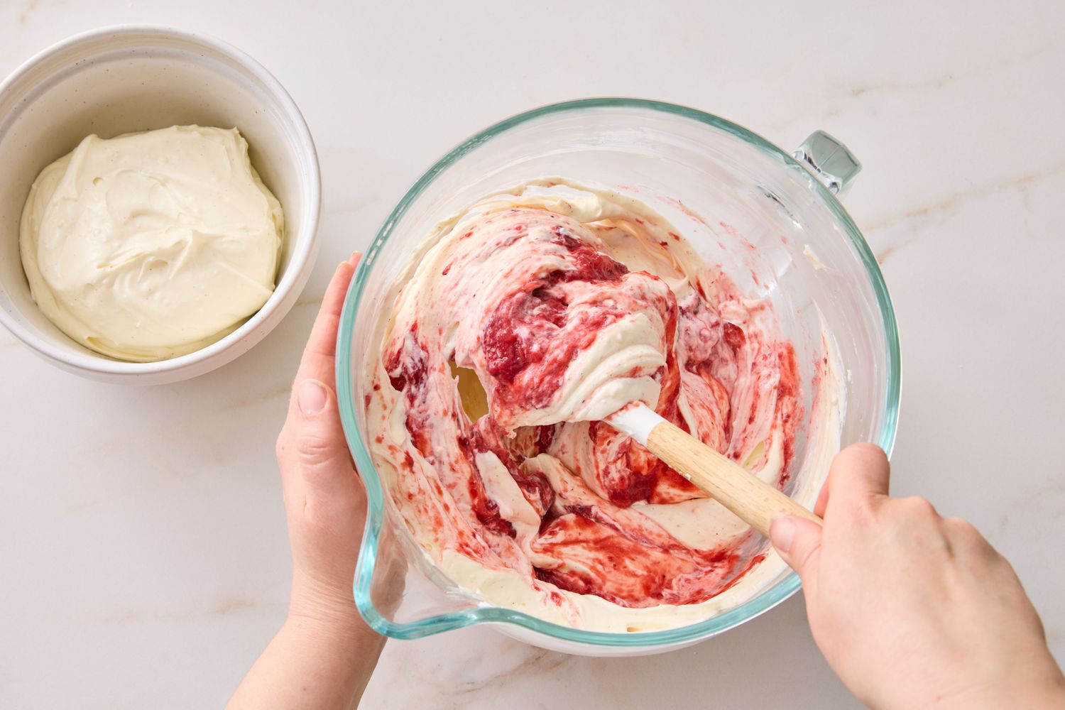 Strawberry and Cream Cheesecake