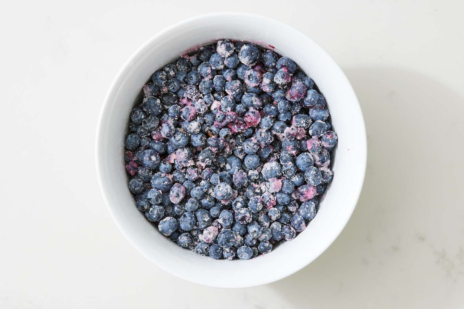 Step 1 Blueberry Crisp