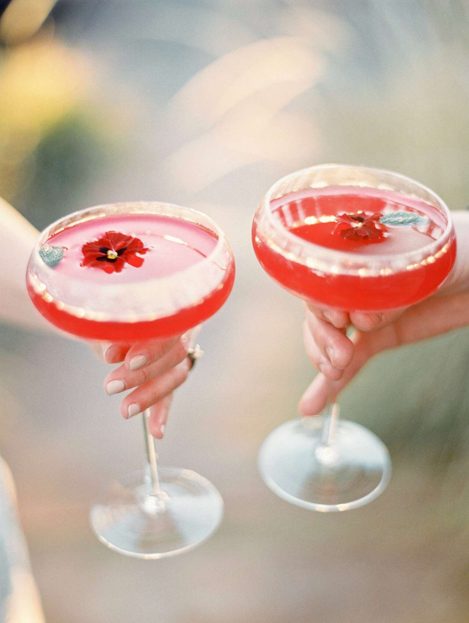 creative cocktail toast