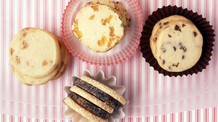 cookies in cupcake liners