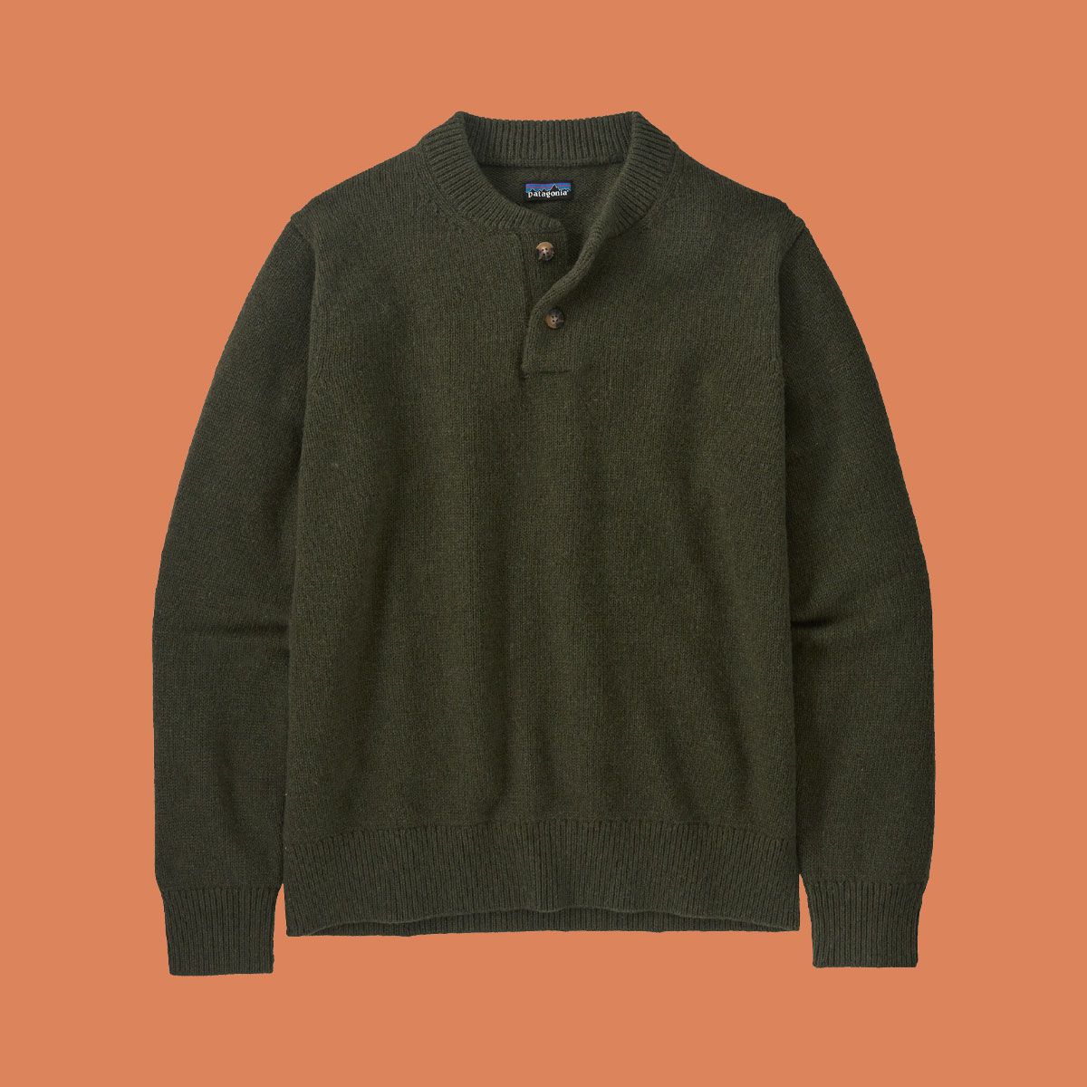 Patagonia Men's Recycled Wool-Blend Buttoned Sweater