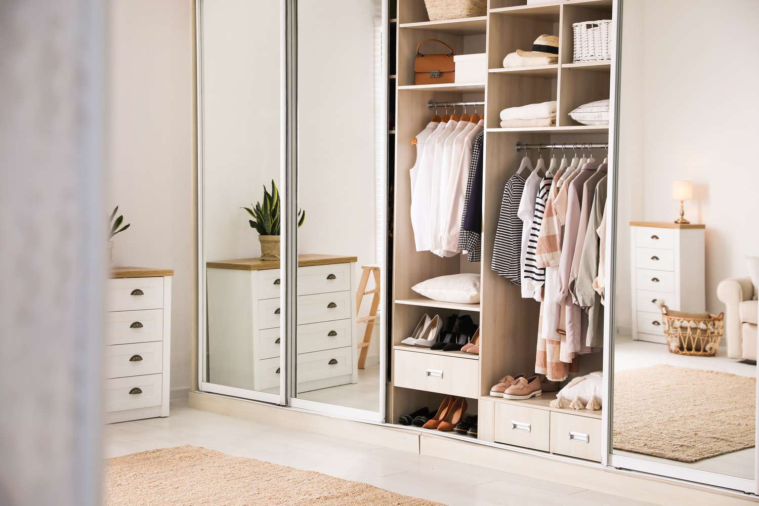 Home closet organization