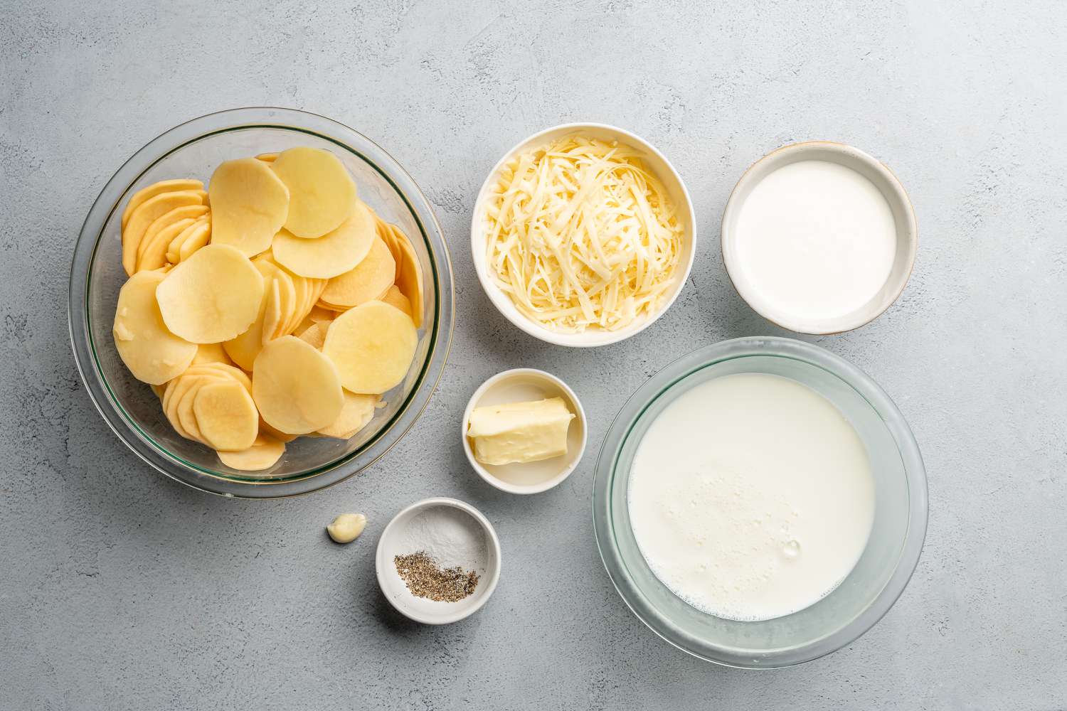 ingredients for scalloped potatoes recipe