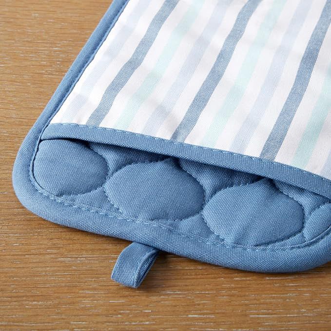 Striped potholder