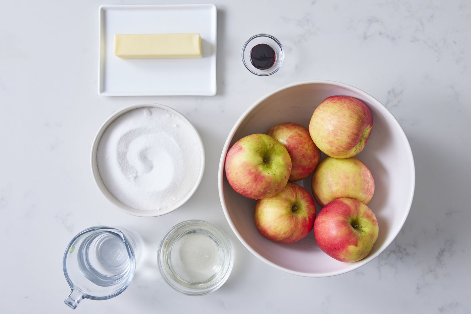 Ingredients for Candy Apples