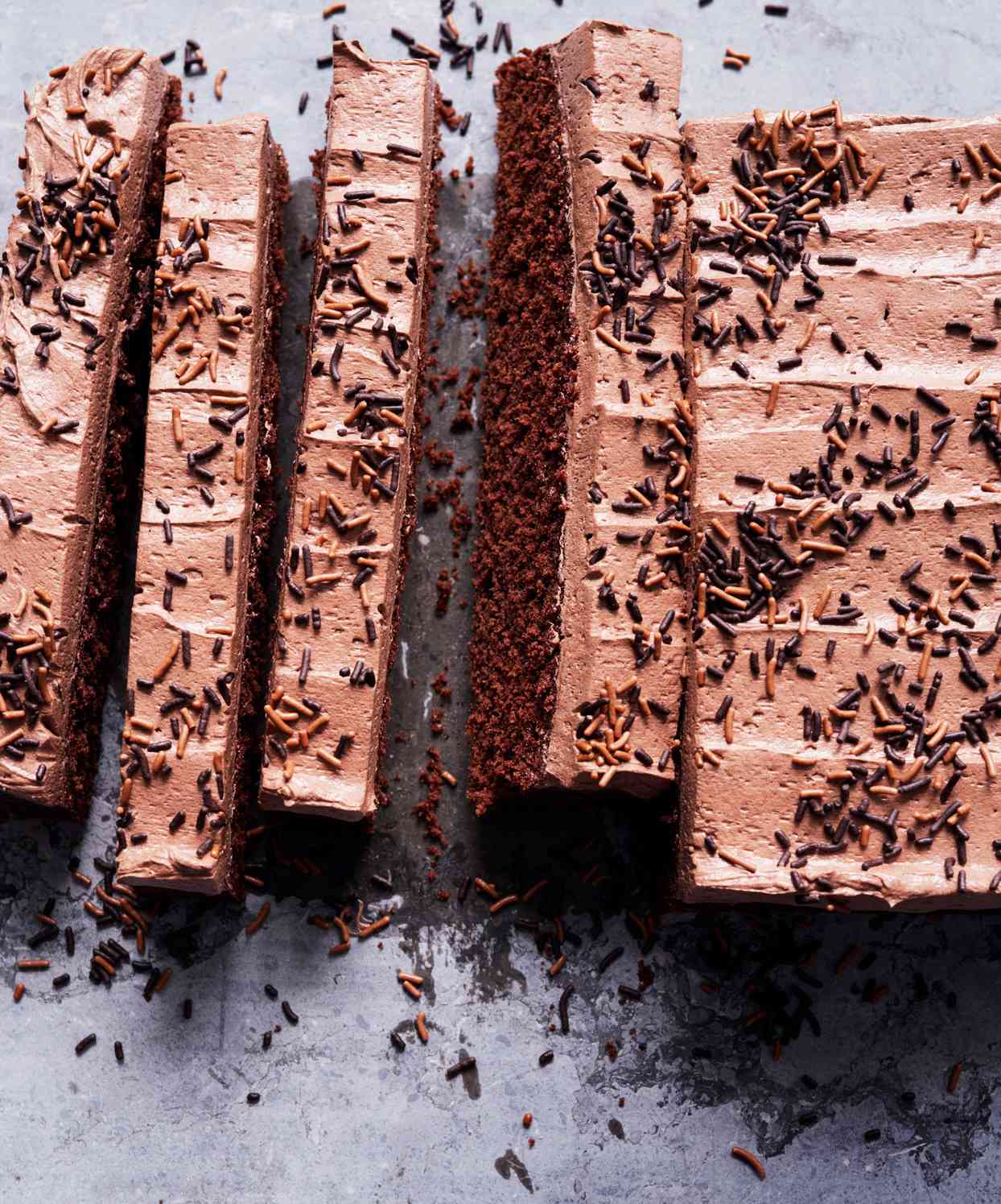 chocolate sprinkle sheet cake recipe