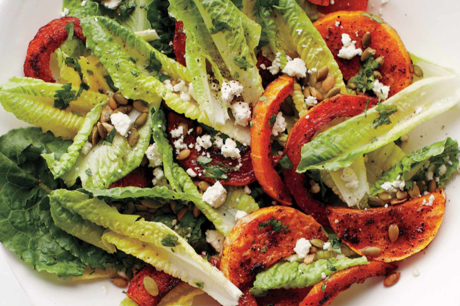 Chili-Lime Roasted Butternut Salad