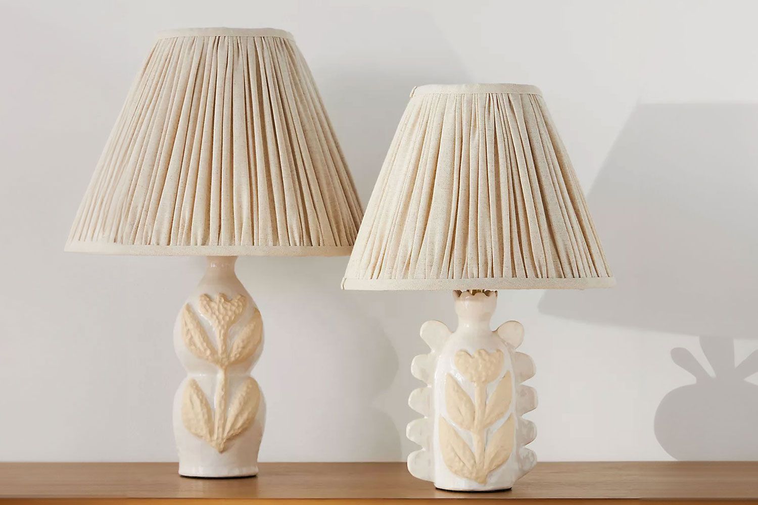 Lamps from Anthropologie 