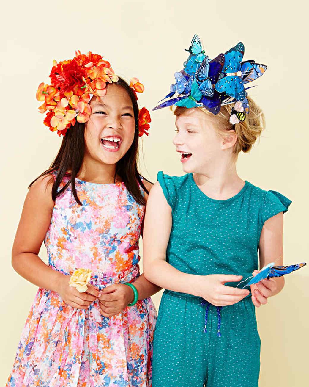 "flora and fauna" headpieces for fairy Halloween costumes