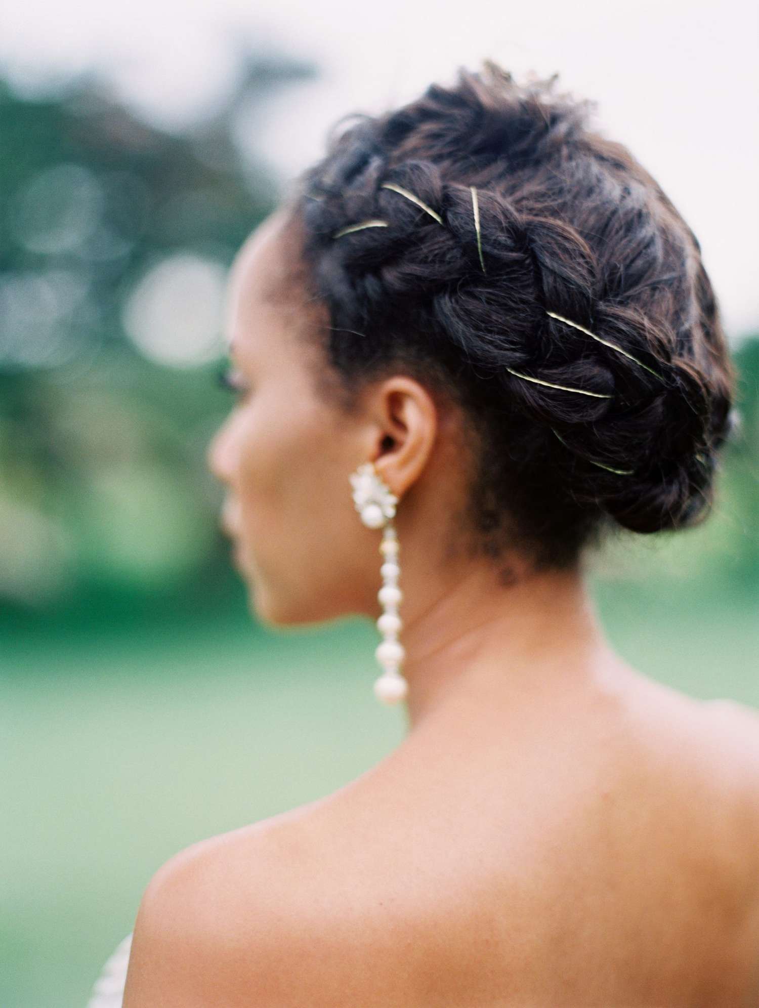 porsha terry wedding jamaica bride hair