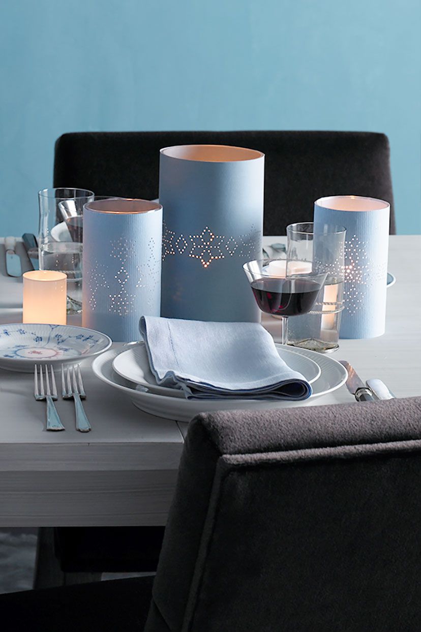 hanukkah table setting