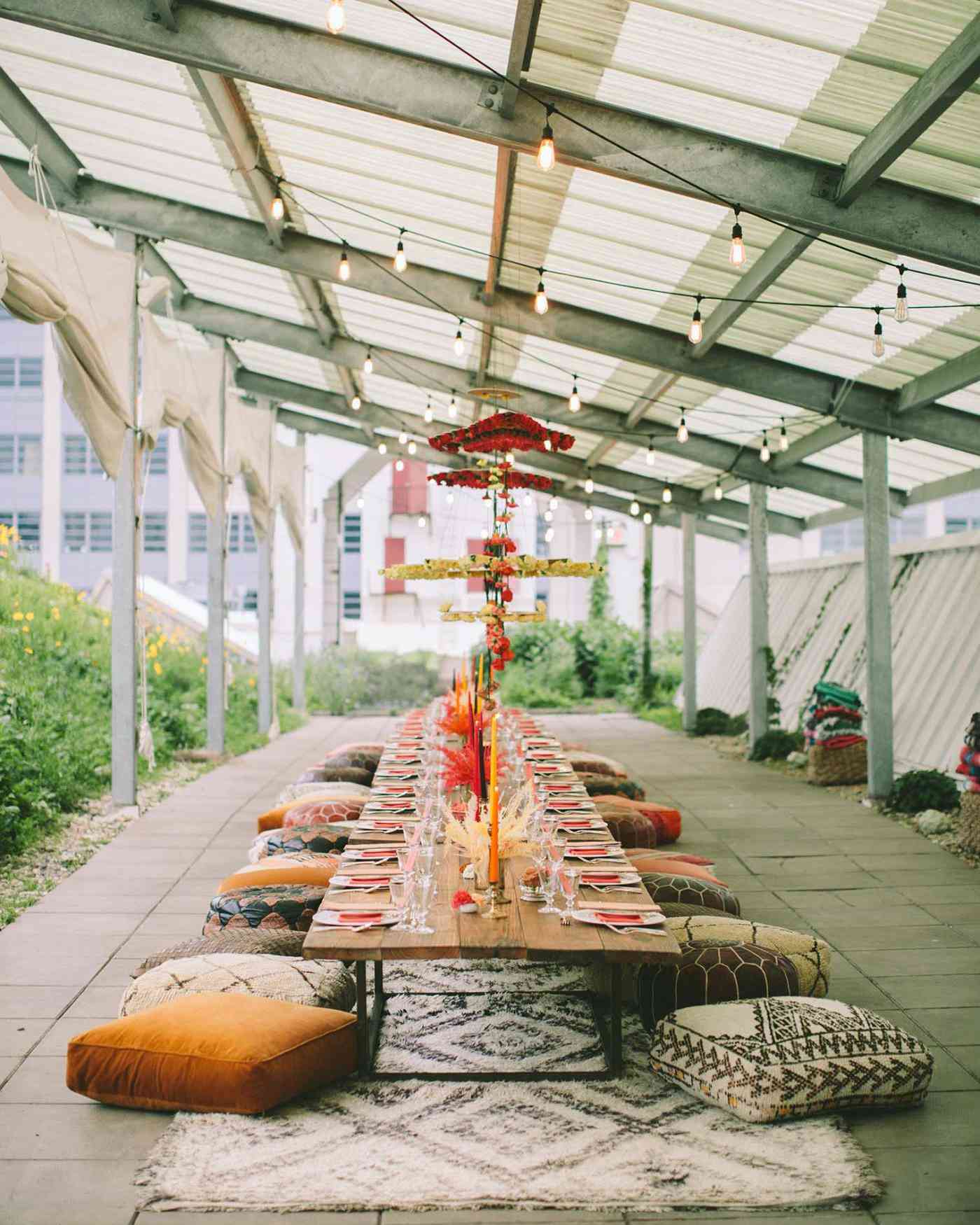 Brooklyn Grange rooftop event space