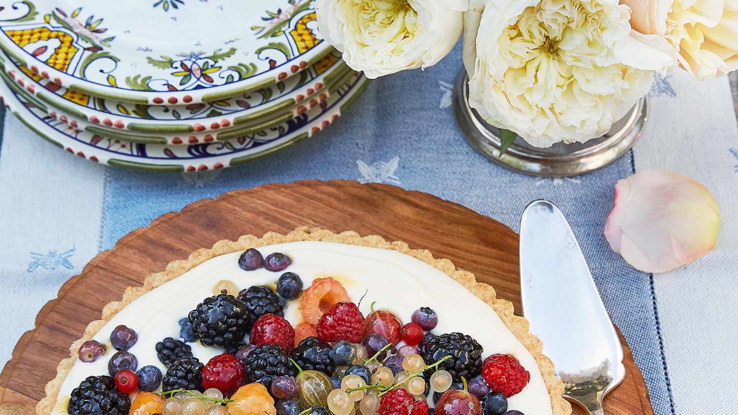 french fruit tart
