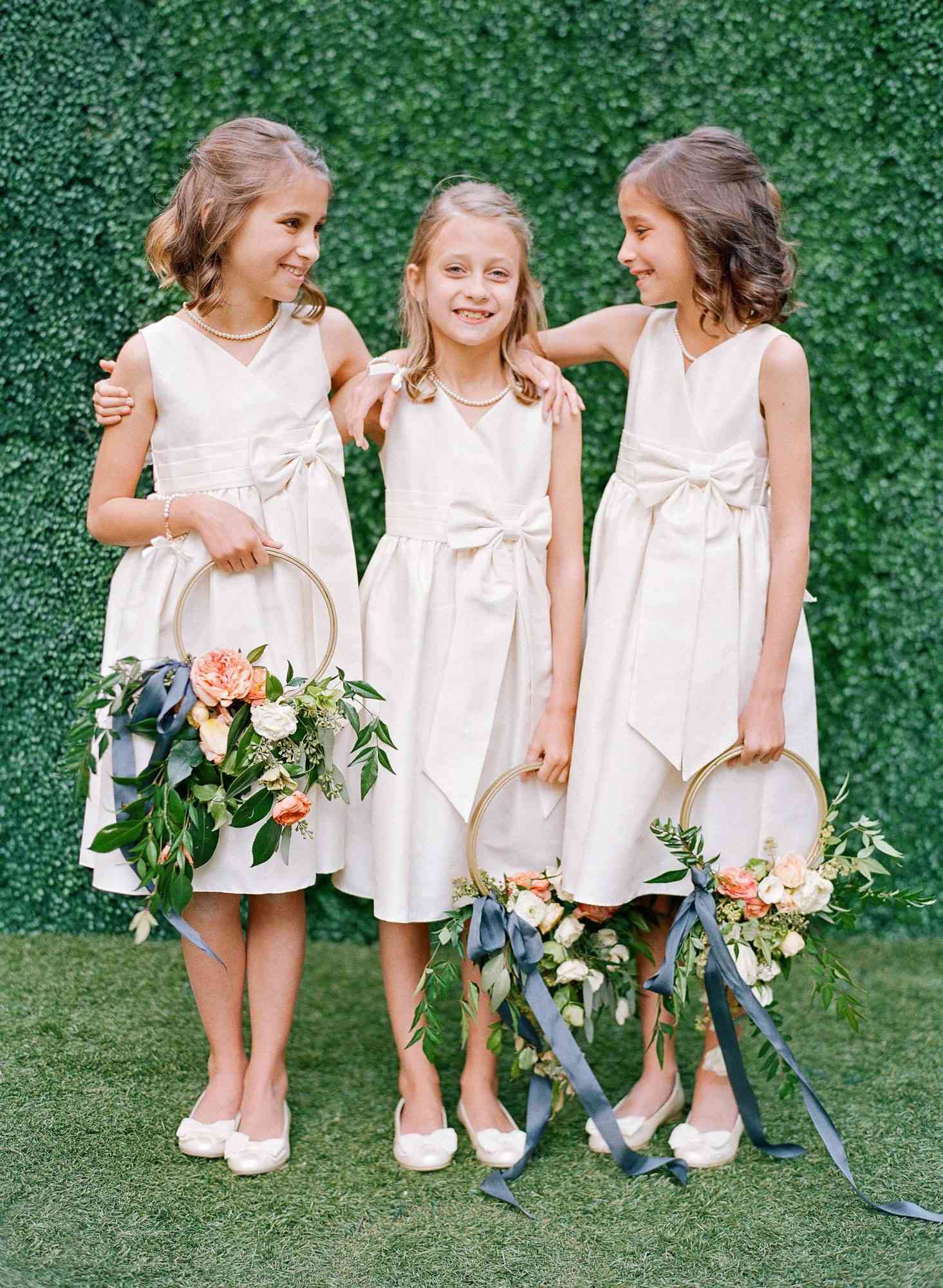 carey jared wedding flower girls