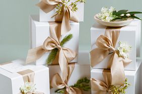 lindsay evan wedding boxes with ribbon