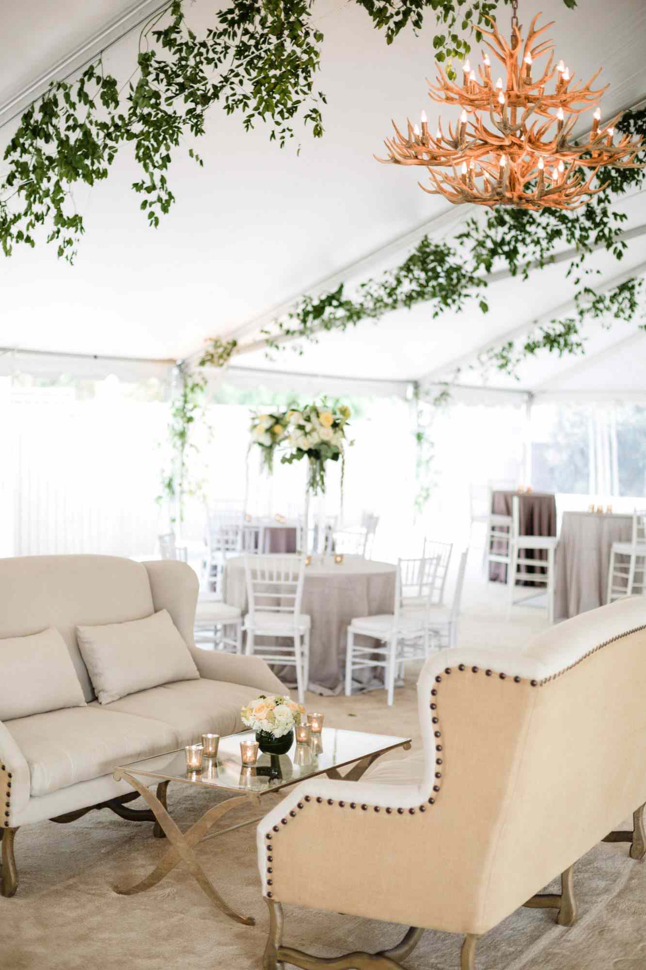 wedding chandelier nature style antlers with lighting