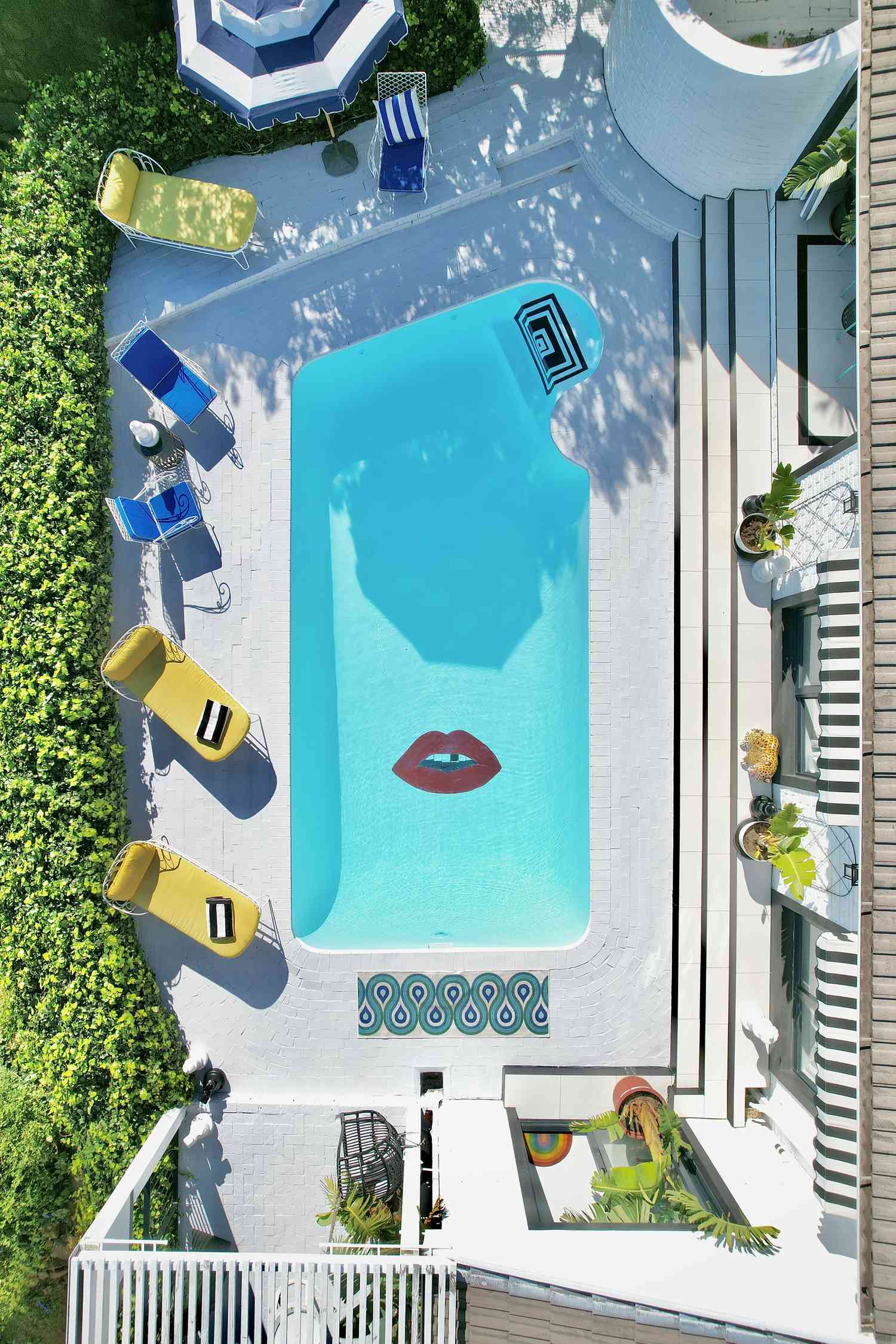 Colorful Modern Pool