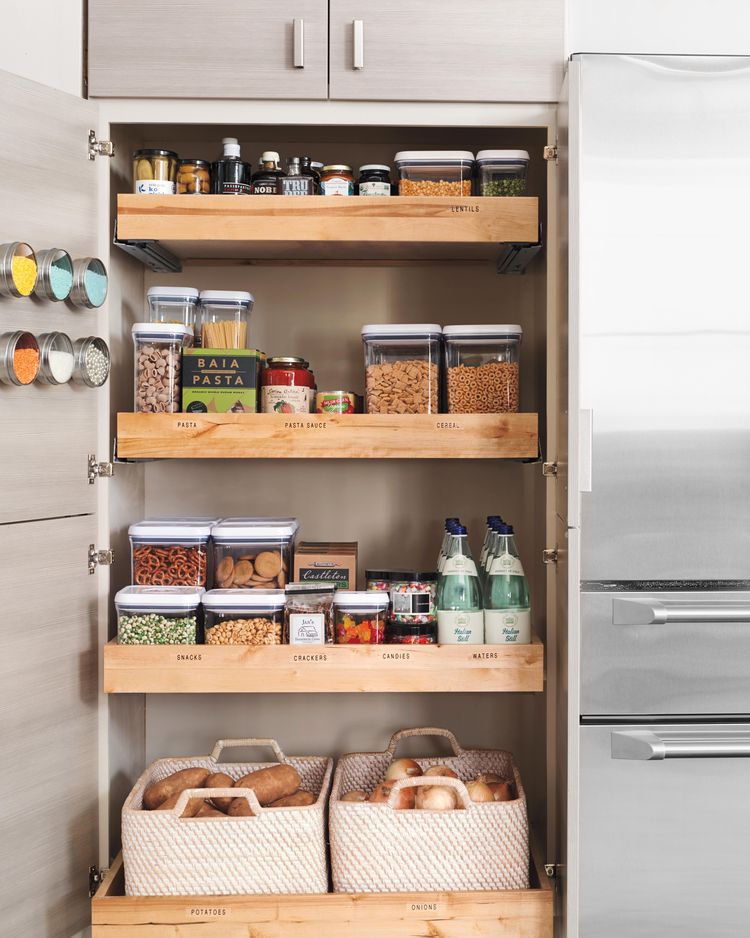 pantry door storage
