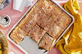 spinach-feta pizza slab pie