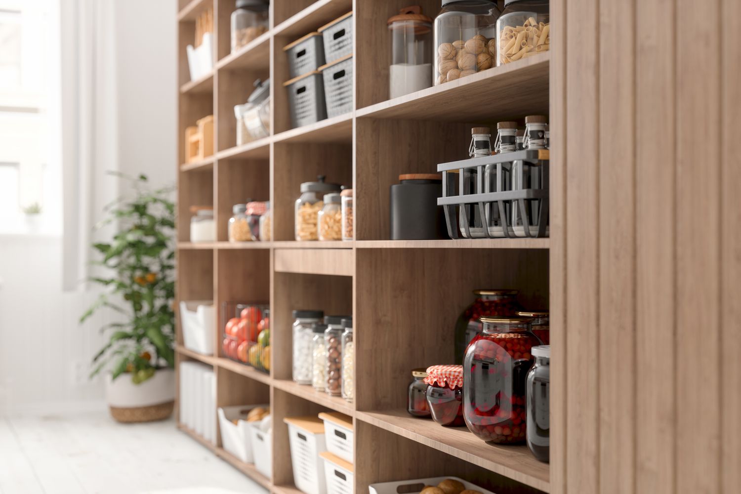 walk-in pantry