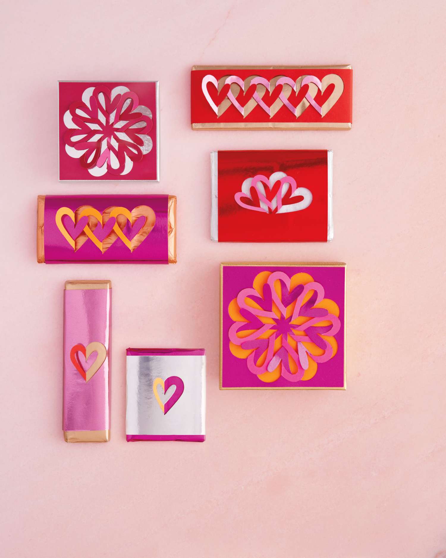 Valentine's Day chocolate bars