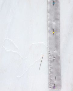 diy scrunchie sew straight line