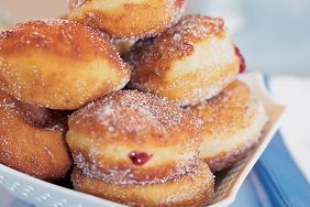 sufganiyot (jelly doughnuts)