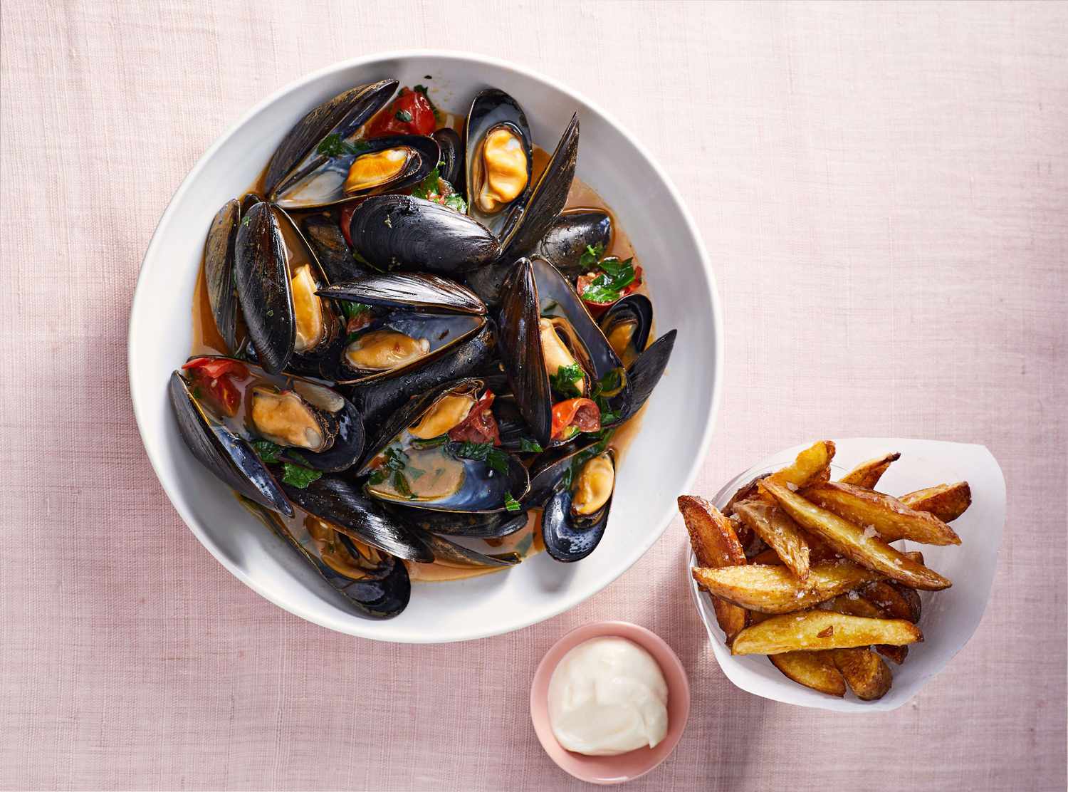 Brothy Mussels