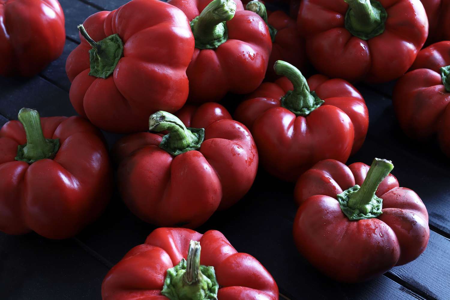 Red pimento sweet pepper.