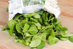 Bagged spinach