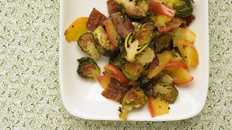 brussels sprouts apple bacon