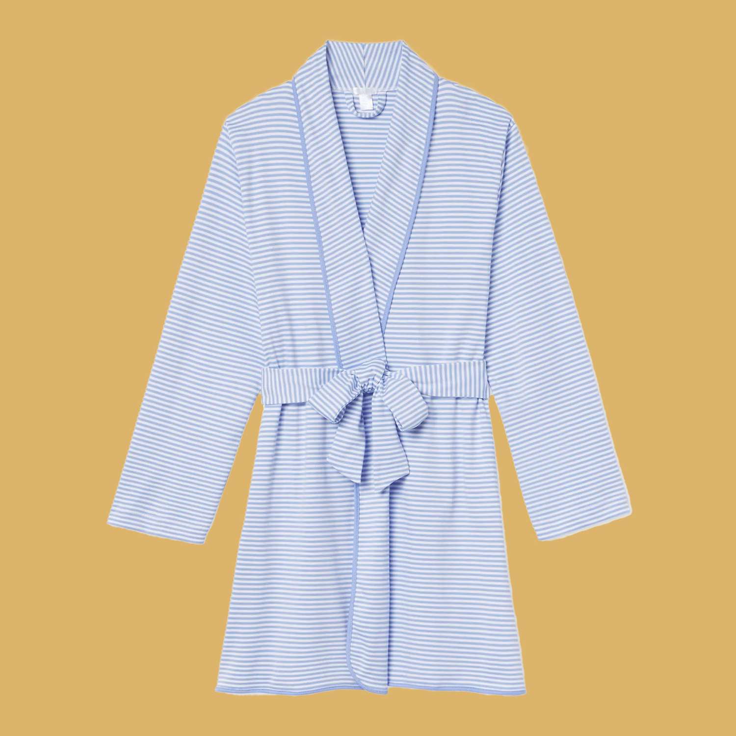 Pima Short Robe in Hydrangea
