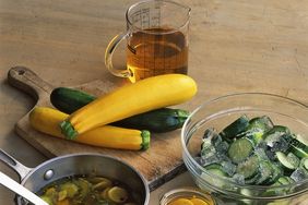 sweet and spicy bread and butter pickles