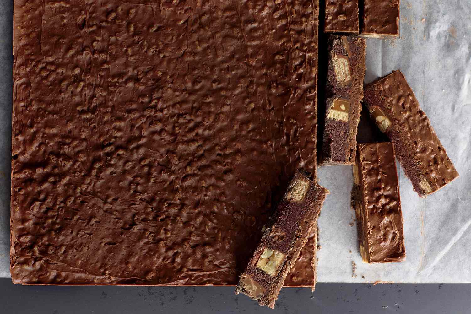 Rice Chocolate Icebox Bars