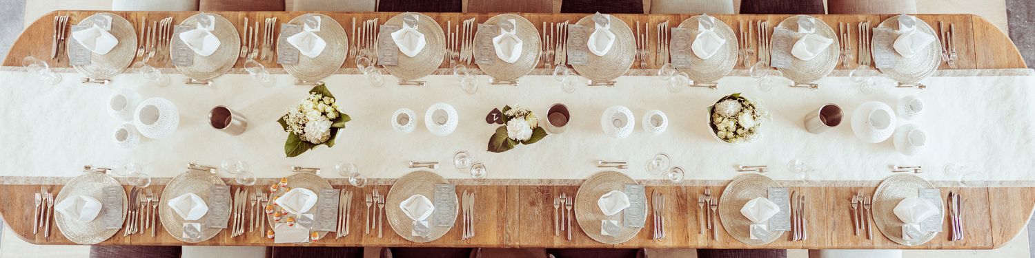 decorvow Weddings: Planning & Advice - banquet table