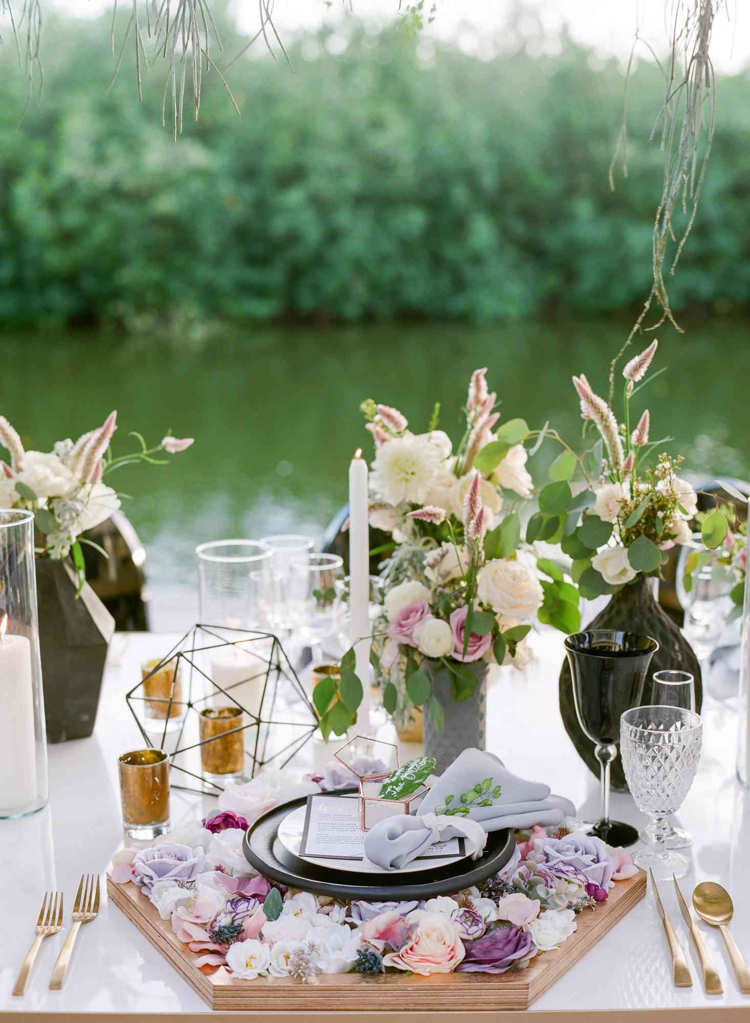 vicky james mexico table placesetting water view