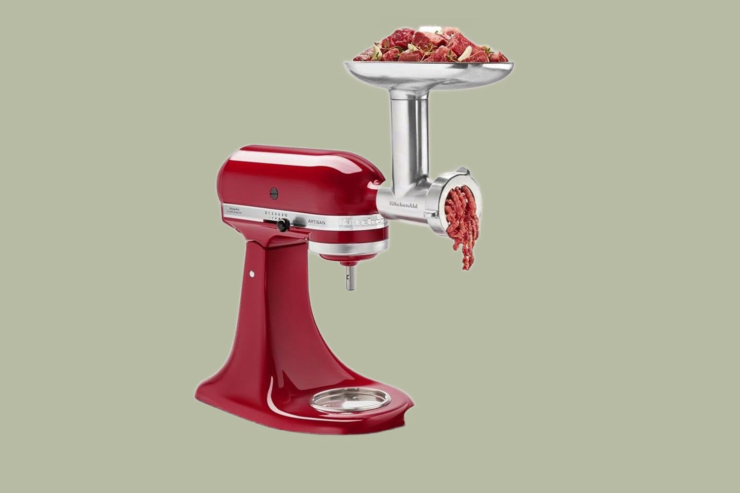 Kitchen Aid meat grinder attachment