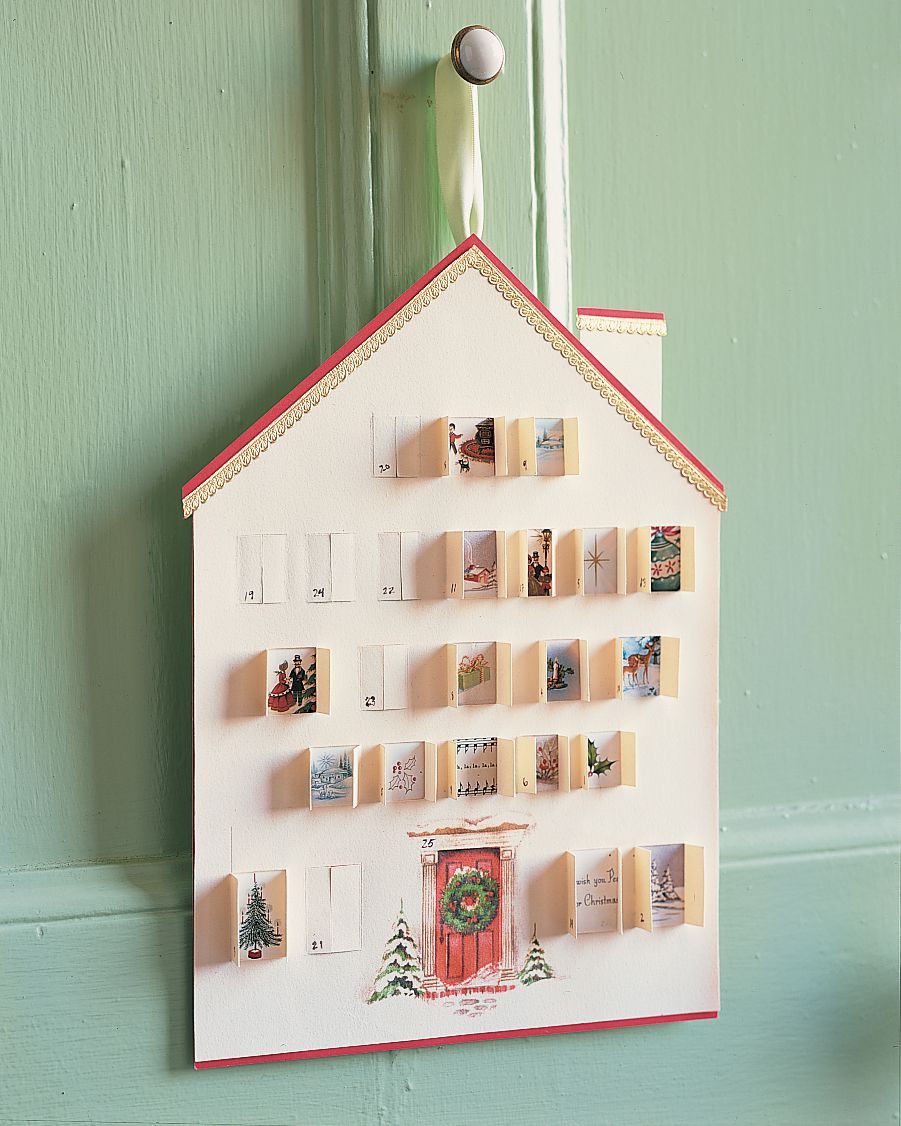 advent calendar of greeting cards