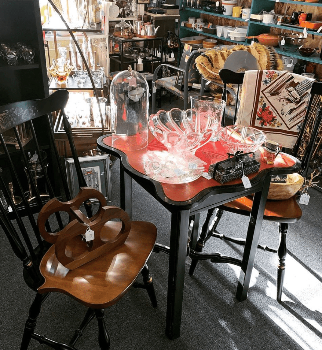 interior of Elizabeth's Grand Antique Co.