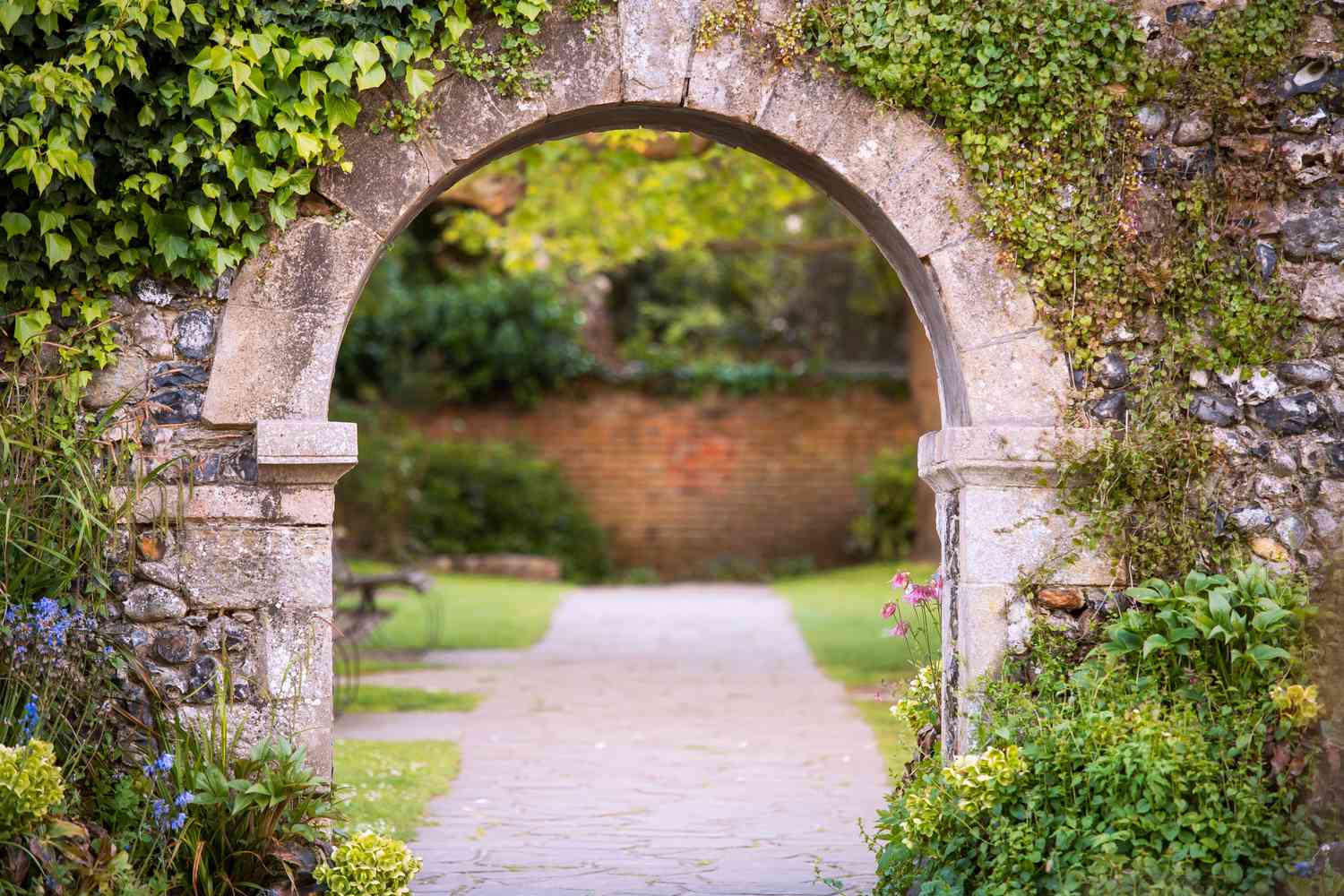 A stone archway