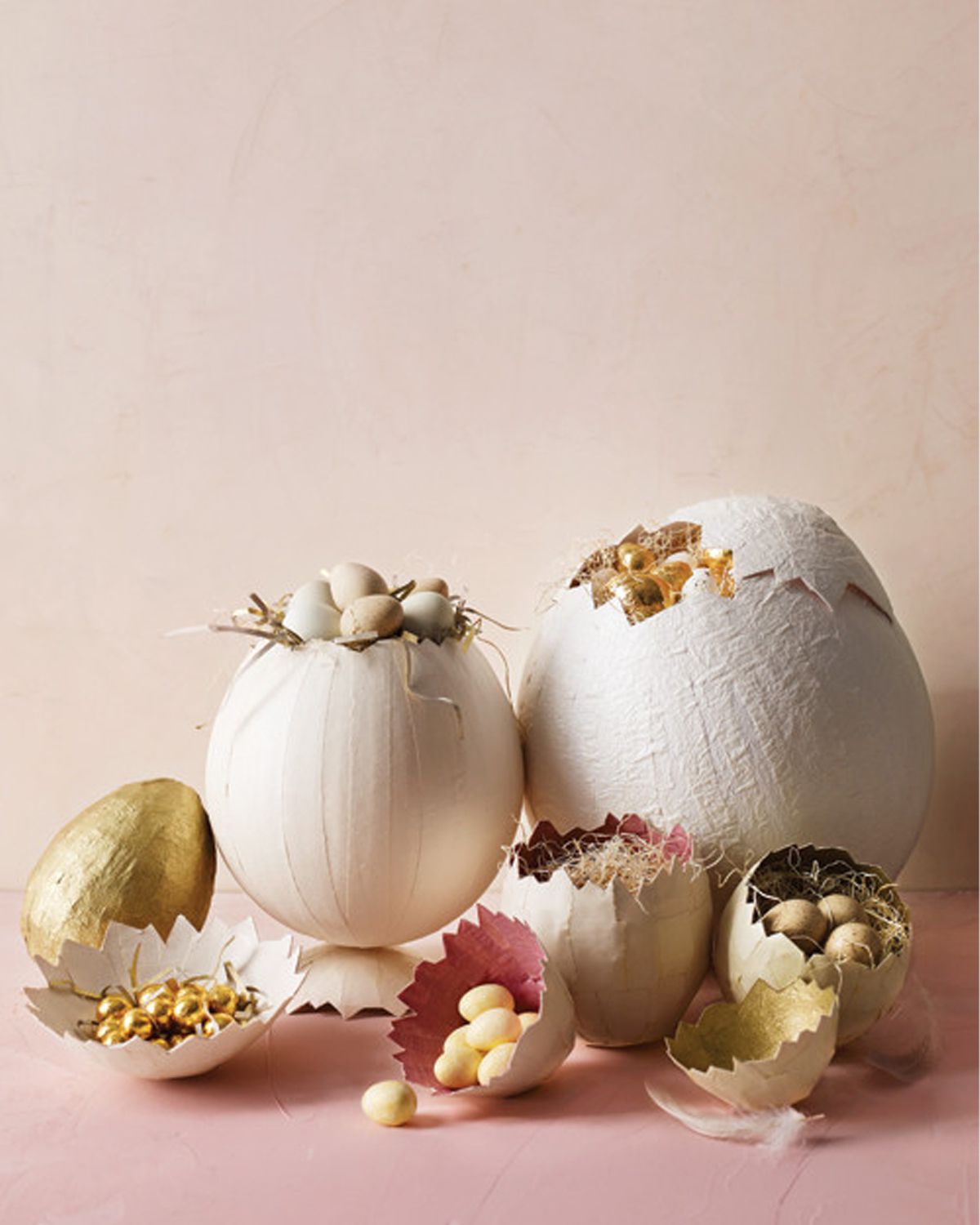 Paper Eggshell Dishes